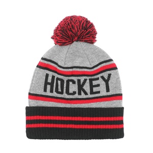 Beanies Manufacturers Custom Logo High Quality Winter <b>Hat</b> 100% Acrylic Stripe Beanies - Product Image 6