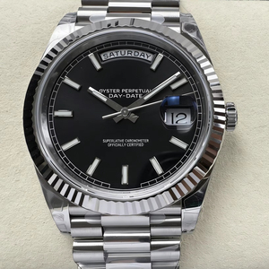 Reloj Mecánico Impermeable de Súper Calidad, 41 mm, Fábrica VS, Acero 904L, Movimiento ETA 3255, Reloj de Buceo 228239, Reloj Negro de Lujo - Product Image 1