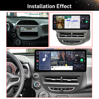 Autoradio QLED de 12.3' y 8 Núcleos, Android Multimedia, Carplay Inalámbrico, Reproductor de Radio Estéreo para Auto, para Honda Fit 2008~2013