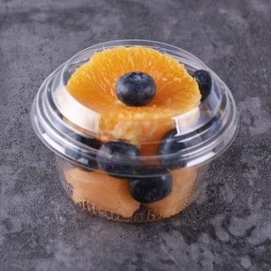 aliments froids, légumes, fruits, salade, <span class=keywords><strong>yaourt</strong></span>, <span class=keywords><strong>Cupcake</strong></span>, gobelets à Dessert en plastique Pet transparent avec couvercle - Product Image 1