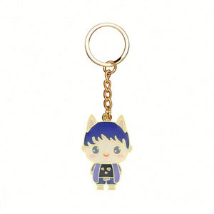 Porte-clés en métal personnalisés, design créatif, anime, dessin animé, pendentifs mignons, vente en gros - Product Image 5