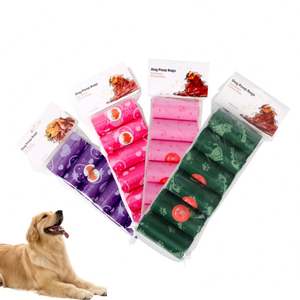Entrega Rápida, Bolsas para Excremento de Perros en Stock, Extra Gruesas, Rollos de Recarga, Garantía a Prueba de Fugas, Biodegradables, 15 Bolsas/rollos - Product Image 1