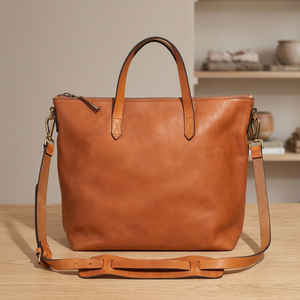 Sacs à main vintage de luxe B.S INTERNATIONAL en cuir de buffle 100% original, fermeture éclair, imperméables, bandoulière, grande capacité, cadeaux - Product Image 1