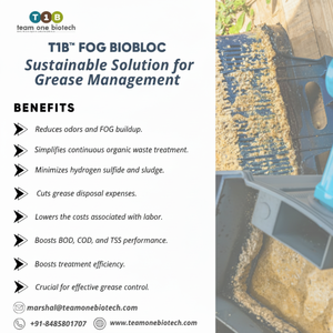 Bloque de Control de Lodos para Trampas de Grasa de Cocina Comercial, Hecho de Plástico Duradero - Product Image 1