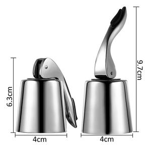 เครื่องปั๊มสุญญากาศปิดขวดไวน์แดง,ที่ปิดขวดไวน์สีทองแบบสั่งทำ - Product Image 5