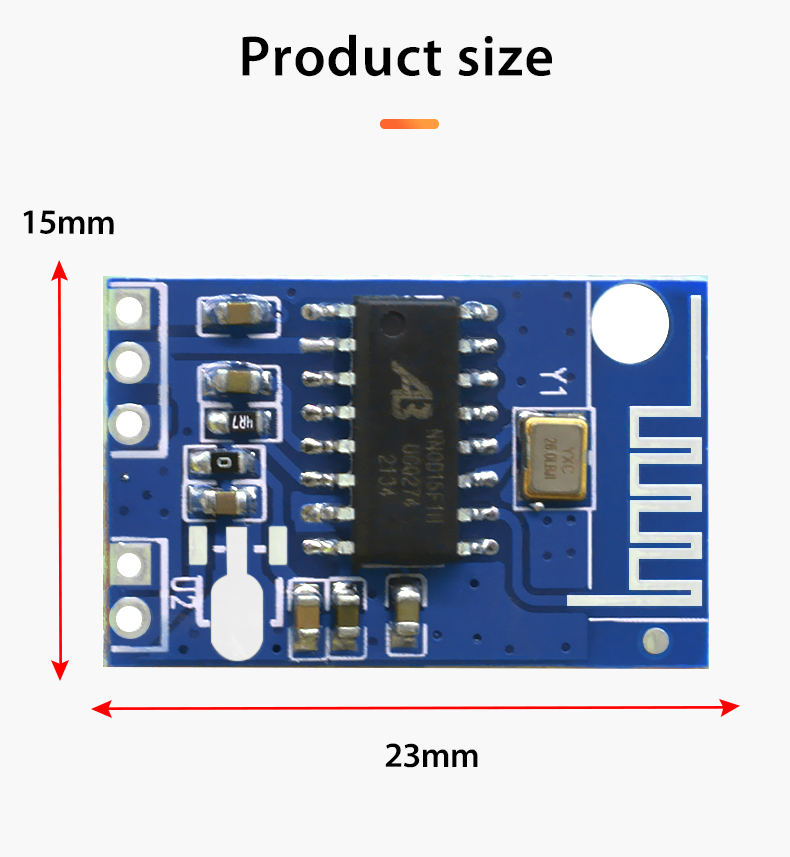 CA-6928 5V bt 5.0 Sound Dual Digital Power Amplifier Board Class D Audio Amplifier Module