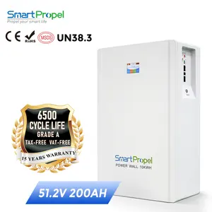 Şarj edilebilir lifepo4 pil paketi lifepo4 güç duvar pil 48V 200200ah 10kwh 5kwh güç duvar pil