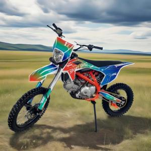 125cc Cross Bike Adulte 4 Temps Tout-Terrain Dirt Motocross Pit Bike <span class=keywords><strong>Enduro</strong></span> Trail Gaz Alimenté Rapide - Product Image 2