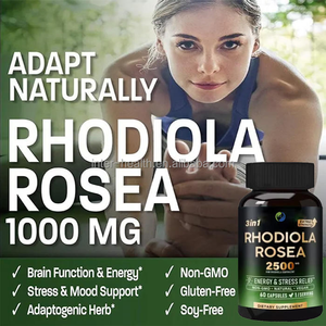 Ausreson Natuurlijk Biologisch 500mg <span class=keywords><strong>Rhodiola</strong></span> <span class=keywords><strong>Rosea</strong></span> Wortel Extract Capsule Supplement voor de Hersenen Ginseng <span class=keywords><strong>Rhodiola</strong></span> <span class=keywords><strong>Rosea</strong></span> Capsules - Product Image 3