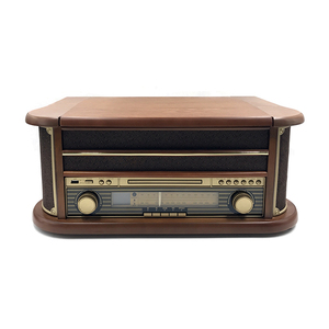 Meilleurs enregistrements Multiple Audio phonographe Rétro Tourne-disque en bois - Product Image 6