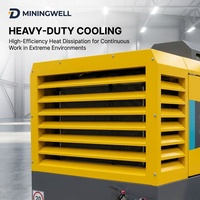 Compresseur d'air à vis diesel portable Atlas Copco X-Air 450-12 d'origine, 450 CFM, 12 bars, pour soufflage de fibres et forage de puits d'eau
