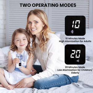 Thâm quyến fitconn mới xách tay máy phun sương máy mini siêu âm Ống hít kỹ thuật số lưới Máy phun sương với có thể sạc lại - Product Image 6