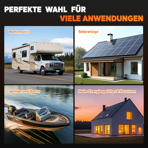 12 فولت 1792 واط ساعة Mit M8 بطارية ليثيوم Hohe 5 Jahre Garantie Leistungsstarke Anwendungen batie - Product Image 4