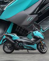 Kit carrosserie en fibre de carbone sèche style MSY pour YAMAHA TMAX560