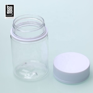 Envases Redondos Rectos de Plástico PET para Medicamentos, Frascos para Píldoras y Cápsulas de 120 ml con Tapa de Rosca a Prueba de Niños - Product Image 4