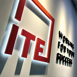 डेको साइन कॉम्प्लिमेंट्री डिजाइन-सीमित 10% डिस्काउंट-सैलून के लिए 3 डी दीवार लोगो - Product Image 4