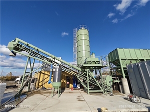 Planta Mezcladora de Concreto Seco Totalmente Automática de 100m3/h con Certificación CE ISO en EE. UU. - Product Image 5