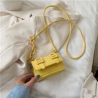 Vielseitige Mini-Damen-Modetasche Schulter-Crossbody-Tasche Konvertierbare Bonbonfarbene Damenhandtasche Tragbare Einriemen-Trendtasche