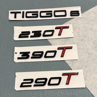 Logo de hayon et lettres CHERY pour coffre Chery Tiggo 8PLUS, en matériau ABS, modèle PRO, pour carrosserie, compatible 290T 390T 400T 390T