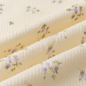 16 Wale Floral In Vải To Sợi Vải 220G <span class=keywords><strong>Polyester</strong></span> Dệt Cho Dresses Sọc Nhung Vải To Sợi Chất Liệu - Product Image 2