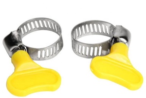 Vale la pena Quick Relaese Lock Garden Butterfly 130mm <span class=keywords><strong>1</strong></span>/<span class=keywords><strong>2</strong></span> pulgadas <span class=keywords><strong>tubo</strong></span> <span class=keywords><strong>de</strong></span> <span class=keywords><strong>PVC</strong></span> fuerte Acero inoxidable América abrazaderas <span class=keywords><strong>de</strong></span> manguera - Product Image 2