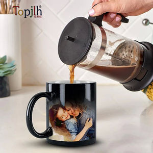 Topjlh TRANSFERENCIA DE <span class=keywords><strong>FOTOS</strong></span> sensible al calor sublimación al por mayor taza mágica de moda negro 11 oz <span class=keywords><strong>tazas</strong></span> de bebidas - Product Image 6