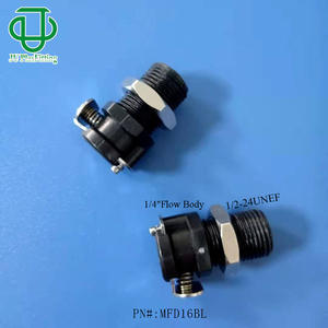 Connecteur femelle fileté série M 1/2 24uns en plastique POM à connexion rapide pour usage médical, alimentaire et industriel - Product Image 3