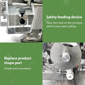 เครื่องผสมเครื่องทำขนมพายปลาเชิงพาณิชย์แฮมเบอร์เกอร์ขนาดเล็ก - Product Image 6