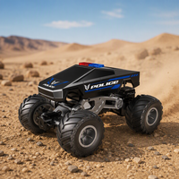 Véhicule tout-terrain télécommandé 2,4 GHz avec fonction de pulvérisation et batterie, véhicule d'escalade tout-terrain