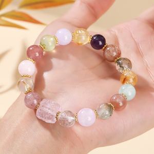 คริสตัลดูเป่าธรรมชาติ <span class=keywords><strong>ส</strong></span>ีดำทอง ซุปเปอร์<span class=keywords><strong>เซ</strong></span><span class=keywords><strong>เว่</strong></span><span class=keywords><strong>น</strong></span> แบ็คคลาวด์ <span class=keywords><strong>ส</strong></span>แควร์แบร<span class=keywords><strong>น</strong></span>ด์ <span class=keywords><strong>ส</strong></span>ร้อยข้อมือประดับลูกปัด<span class=keywords><strong>ส</strong></span>ุดหรูระดับไฮเอ<span class=keywords><strong>น</strong></span>ด์ - Product Image 4