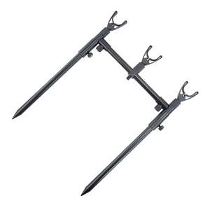 Set di Supporti per Canne da Pesca alla Carpa con 3 Poggia Canne in Borsa da Trasporto - Product Image 4