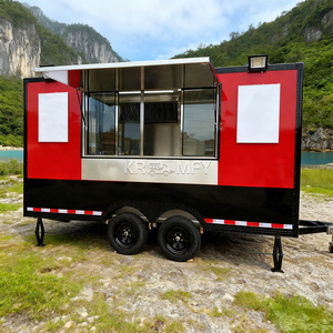 Remolque de Comida, Quiosco de Hot Dogs, Carritos de Venta de Bebidas y Comida Callejera, Camioneta de Snacks, Camión Móvil de Jugos - Product Image 2