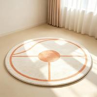 Tapis tufté sur le thème du basketball pour garçons, design terrain de sport, tapis en peluche doux pour chambre d'adolescent, salle de jeux, décoration intérieure