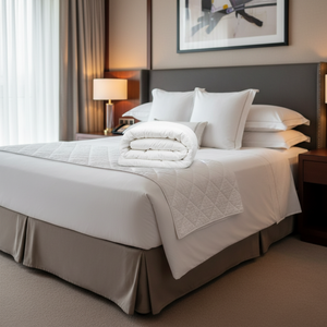 Edredón de la Serie Troy para Hotel, Tejido de Algodón Transpirable, Ropa de Cama Cómoda - Product Image 3