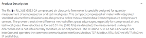 Flexm FLUXUS G532 CA, le débitmètre d'air comprimé compact à ultrasons - Product Image 4