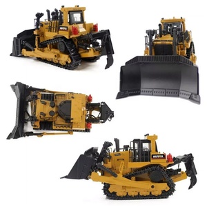 SJY-1700 Modèle de bulldozer en plastique moulé sous pression à l'échelle 1/50, modèle de camion de chantier lourd, jouet Sanjoyo - Product Image 5