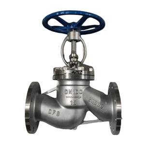 J41W-16P Hướng dẫn sử dụng mặt bích 304 cf8 vật liệu thép không gỉ chống ăn mòn axit mạnh kiểm soát áp lực trung bình OEM - Product Image 1