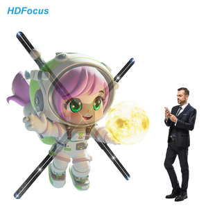 Ventilador Holográfico LED <span class=keywords><strong>3D</strong></span> de 75CM para Publicidad - Nuevo Equipo de Proyección Holográfica con <span class=keywords><strong>Efectos</strong></span> <span class=keywords><strong>Visuales</strong></span> Flotantes - Product Image 1