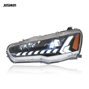 Mitsubishi Lancer Ex Headlight Assembly <b>Led</b> Daytime Running <b>Light</b> Sequential Turn Signal <b>Projector</b> Lens - Product Image 4