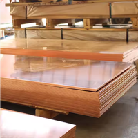 Feuille de cuivre ZSB 4x8 en épaisseur de 0.3mm à 10mm plaque de laiton en bronze rouge poli prix d'utilisation industrielle de qualité cuivre pur par kg