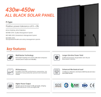 Panneau solaire PV 320W 350W 360W 420W Module solaire 500W coût du panneau solaire pour la maison