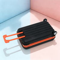 Boîtes de rangement en PVC miniatures en gros pour emballage de porte-clés, brillants à lèvres, cils et bijoux