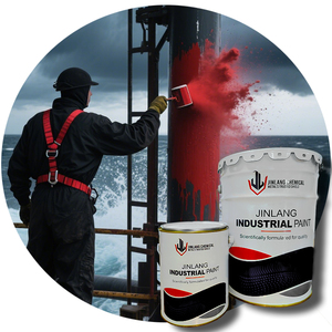 Jinlang giá trị tốt nhất Clo cao su kết thúc Epoxy sơn nano tự làm sạch lớp phủ cho năng lượng mặt trời bảng điều khiển giao thông - Product Image 2