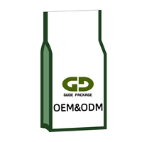 Sachet jetable à fond carré pour pâtes et macaronis de qualité alimentaire, thermoscellable, avec fenêtre, résistant à l'humidité, en PET/LDPE, gravure