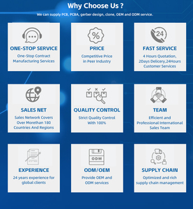 4 lớp FR-4 RoHS compliant <span class=keywords><strong>PCB</strong></span> lắp ráp pcba OEM SMT lắp ráp hộp xây dựng Trung Quốc - Product Image 2