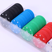 Jetons en plastique (PP) pour cartes spéciales de jeux d'échecs, salles de jeux de cartes, Texas Hold'em, Mahjong, cartes de points de jeu, jetons de récompense, cadeau