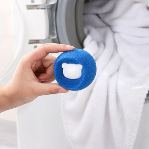 Boules à linge orange et bleues, petite taille, réutilisables pour les produits de nettoyage - Product Image 3