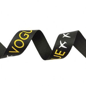 Custom Recycled Hexagon 3d Silk Screen Bag Shoulder Strap Printing Sublimation Silicon Dog Collars Nylon Polyester <b>Webbing</b> - Product Image 3