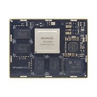 Carte de développement à large plage de températures Rockchip RK3288K RP3288K avec 2 Go de RAM/16 Go de stockage et prise en charge d'Android 5.1/7.1/8.1