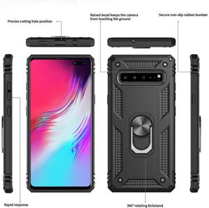 Custodie per cellulari LeYi con supporto magnetico ad anello per auto, <span class=keywords><strong>cover</strong></span> protettiva per <span class=keywords><strong>Samsung</strong></span> <span class=keywords><strong>Galaxy</strong></span> <span class=keywords><strong>S10</strong></span> S23 Ultra 5G - Product Image 2